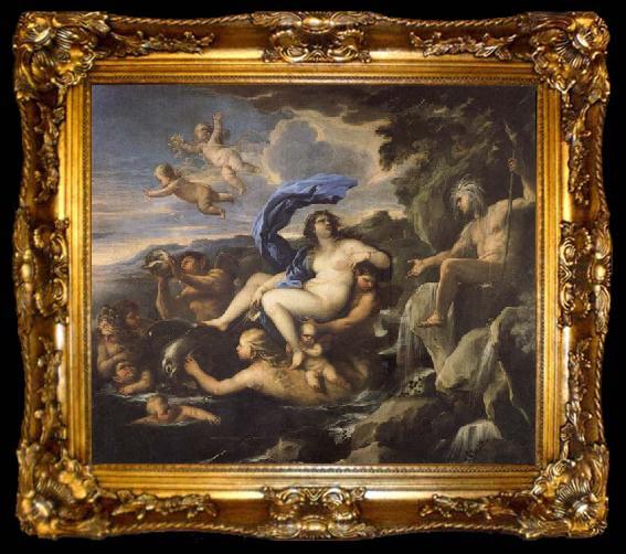 framed  Luca Giordano he Triumph of Galatea,with Acis Transformed into a Spring, ta009-2